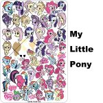 My Little Pony nail stamping plate