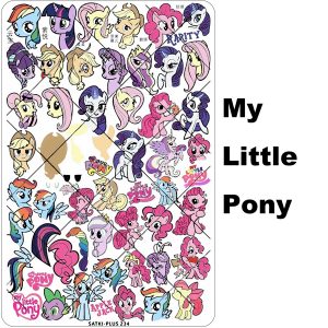 My Little Pony nail stamping plate