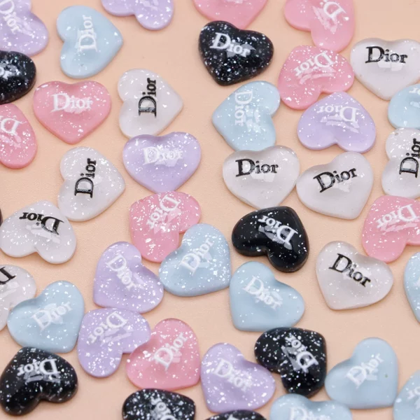 Dior nail charm