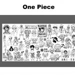 One Piece nail stamping plate