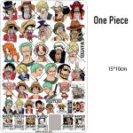 One Piece nail stampinig plate