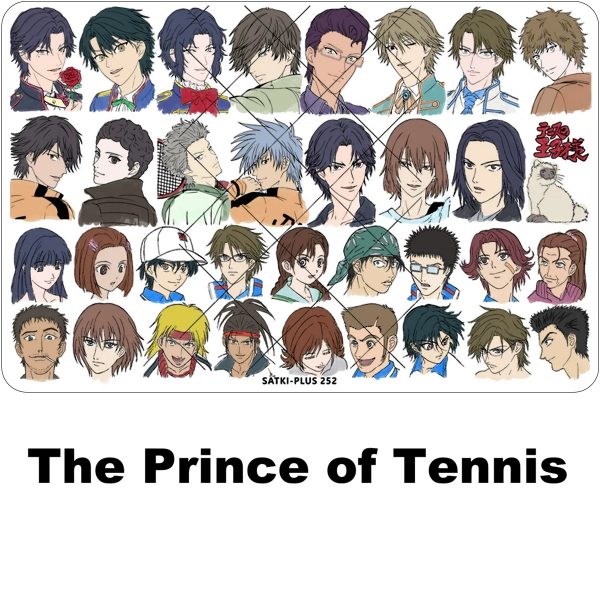 The Prince of Tennis nail stamping plate