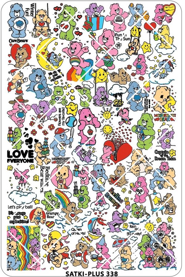 rainbow bear nail plate2