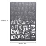 富江Tomie nail stamping plate