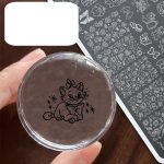 Marie nail stamping plate Marie nail stamping plate