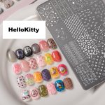 Hellokitty nail stamping plate