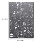 apple nail stamping plate