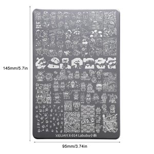 Crayon Shin-chan nail stamping plate