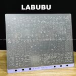Labubu nail stamping plate