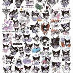 kuromi nail stamping plate