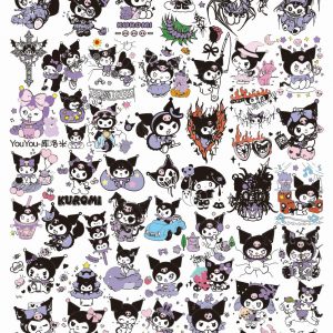 kuromi nail stamping plate