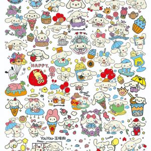 Cinnamoroll nail stamping plate