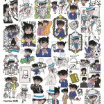 Detective Conan nail stamping plate