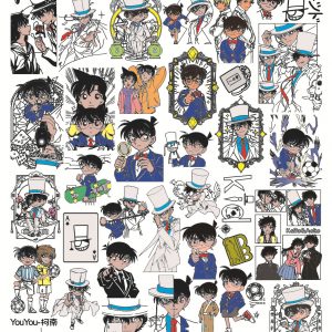 Detective Conan nail stamping plate