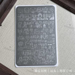 SPY family nail stamping plate