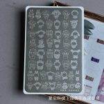 LABUBU nail stamping plate