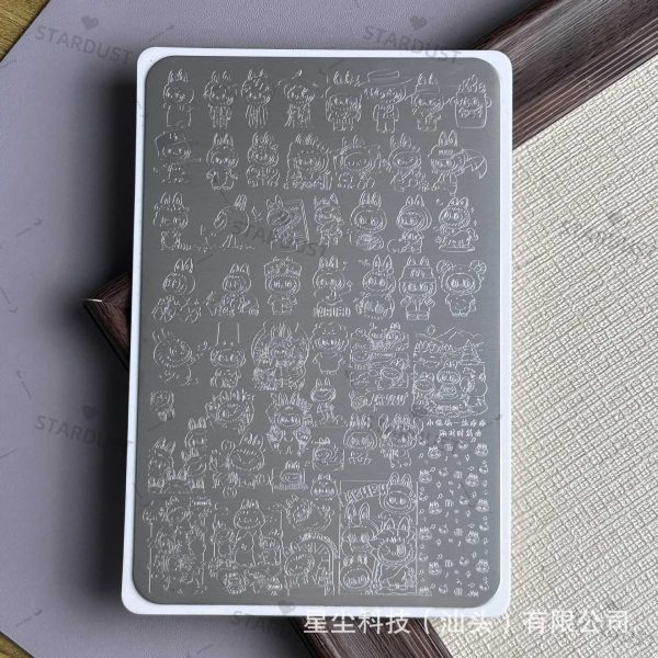 labubu nail stamping plate