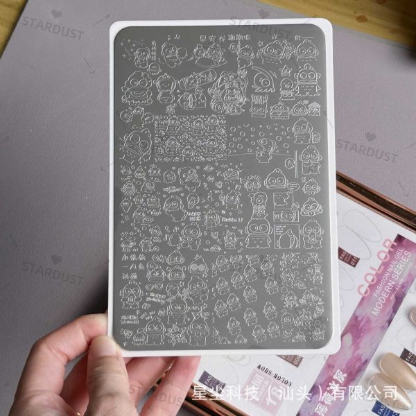 Hangyodon Nail Stamping Plate
