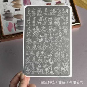 Bugs Bunny nail stamping plate