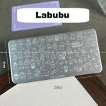 Labubu nail stamping plate