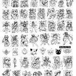 Cardcaptor Sakura nail stampingplate