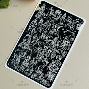 Natsume's Book of Friends nail stamping plate