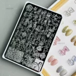Rick and Morty nail stamping plate Rick and Morty nail stamping plate