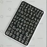 Snoopy nail stampingplate (3)