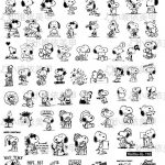 Snoopy nail stampingplate (3)