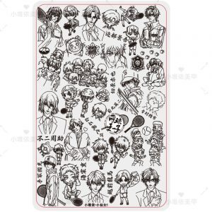 The Prince of Tennis nail stamping plate (3)