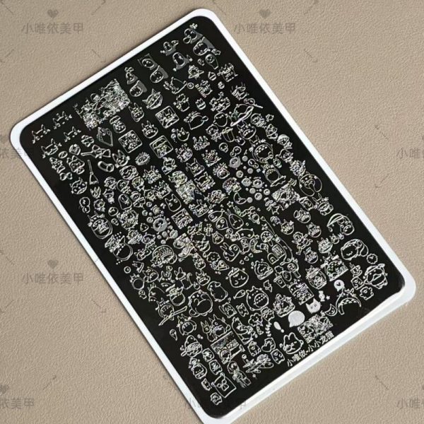 Totoro nail stamping plate (2)