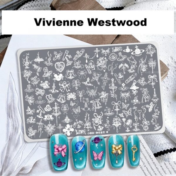 Vivienne Westwood nail stamping plate 2