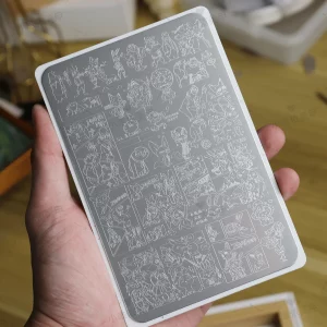 Zootopia nail stamping plate