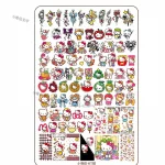hellokitty nail stamping plate 3