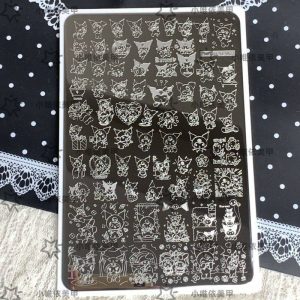 kuromi nail stampingplate (4)