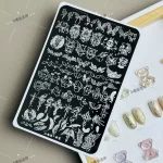 sanrio wing nail stamping plate