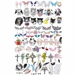 sanrio wing nail stamping plate