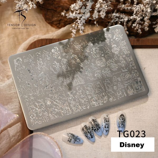 Disney nail stamping plate Disney nail stamping plate