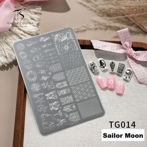 SAILOR MOON nail stamping plate