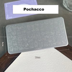 Pochacco nail stamping plate