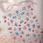 Stitch nail sticker