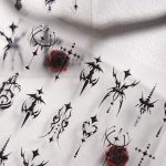 cross nail sticker