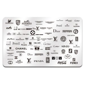 designer nail stamping plate 2