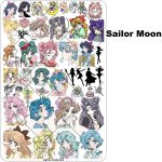 sailormoon nail plate