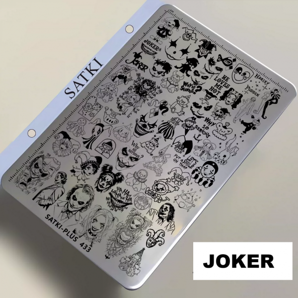 JOKER nail STAMPING PLATE JOKER nail STAMPING PLATE