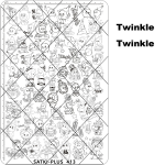 twinkle nail stamping plate