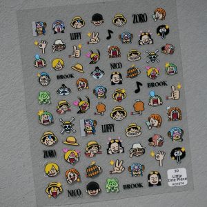 one piece nail sticker