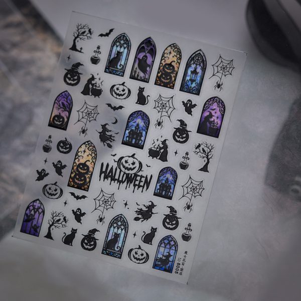halloween nail sticker halloween nail sticker