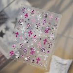 CHROME HEART nail sticker
