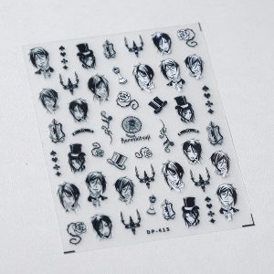 Black Butler nail sticker
